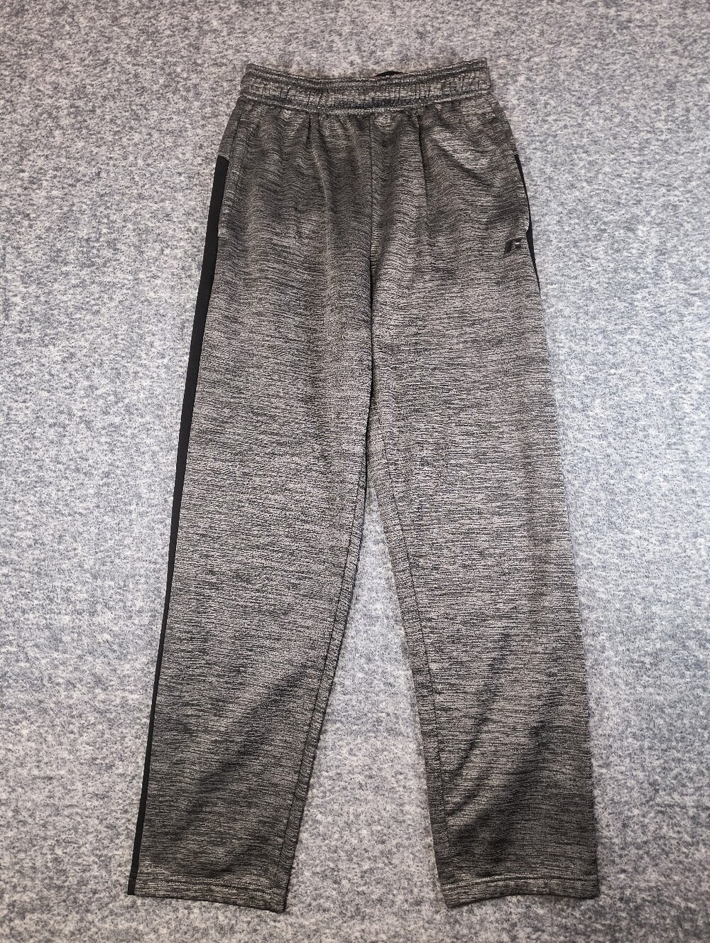 Russel men's small gray and black Tech Fleece sweatpants